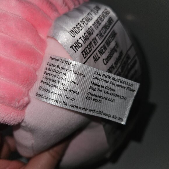 Pink Winking Axolotl Plush Pillow Toy Decor Own Your Magic Little Brownie OYM - Picture 7 of 10